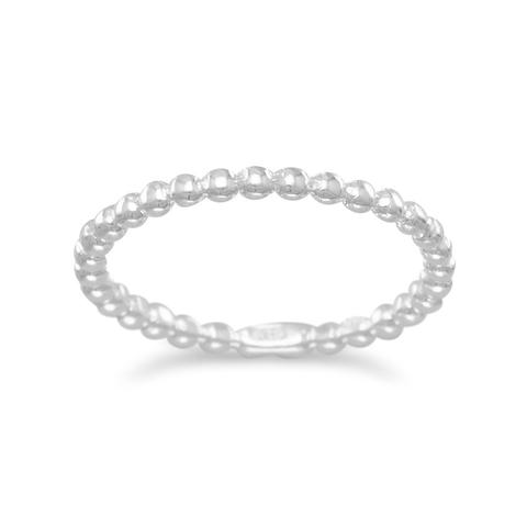 Beaded Band Ring